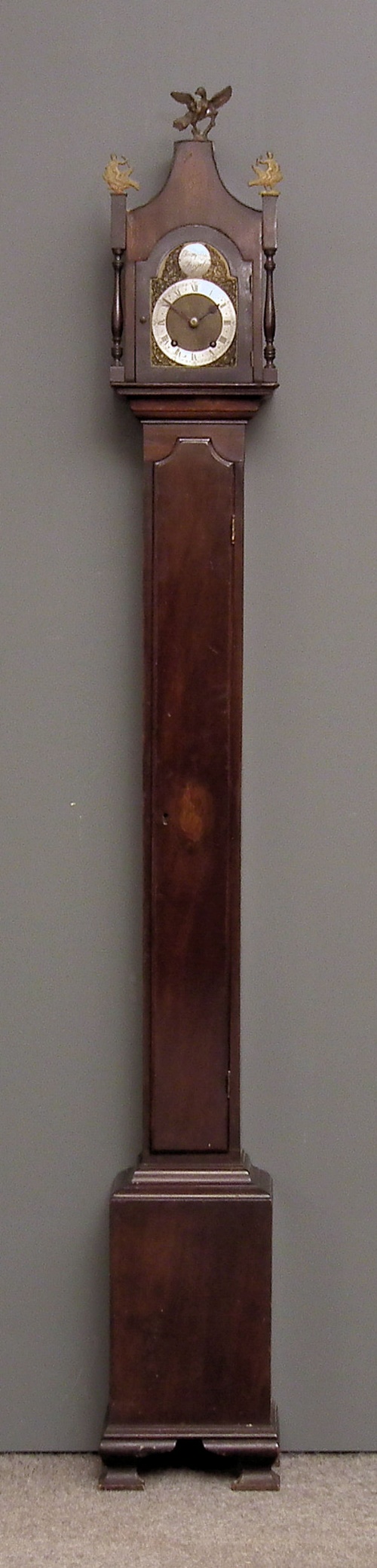 A mahogany cased Grandmother  15b9ae