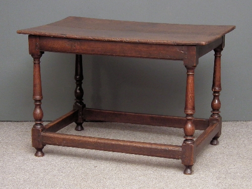 A 17th Century oak rectangular 15b9e1