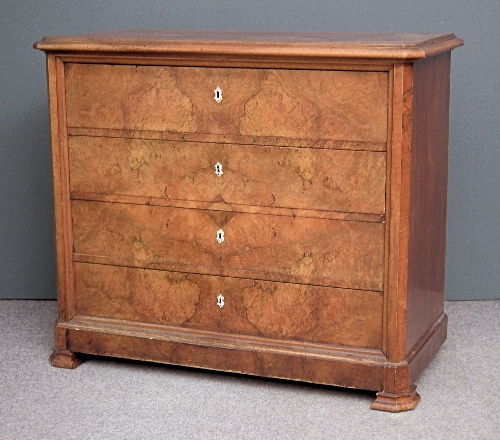 A 19th Century Swiss walnut Secretaire 15ba21