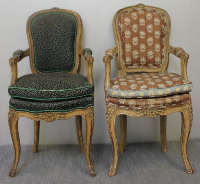 Pair of Antique Louis XV Children s 15e290