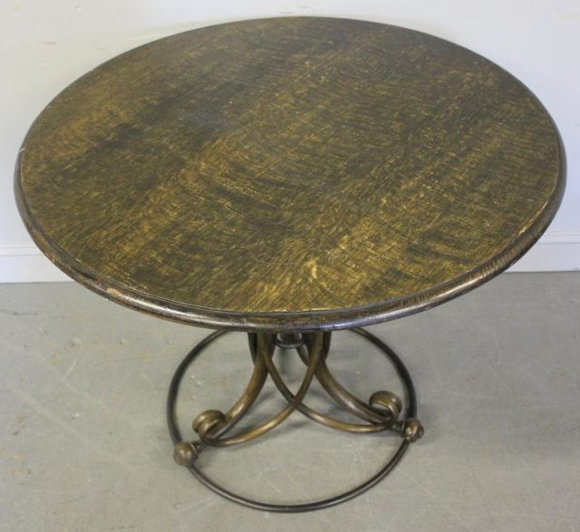 Early Bentwood Table.From a Norwalk