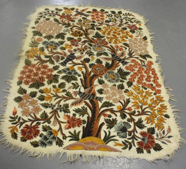 Vintage Needlepoint Style Mat From 15e302
