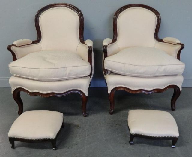 A Pair of 18th Century French Fruitwood