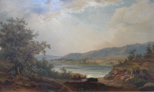 GEISSER Johann J. O/C Landscape