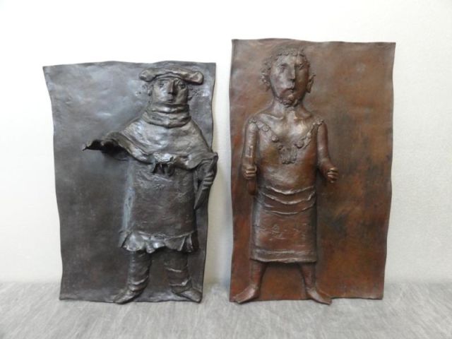 ARONSON David. Two Judaic Bronze