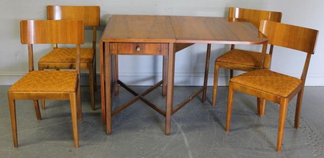 Midcentury Swedish Drop Leaf Table 15e379