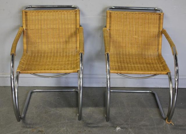 Pair of Midcentury Danish Chairs With 15e38a