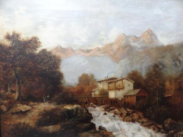 19th Century European School Oil 15e3a1