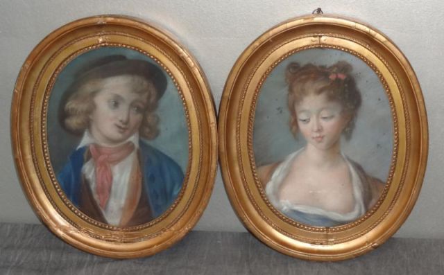 Pair of Pastel Portraits After 15e3a9