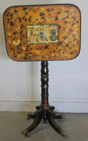 19th Century Chinoiserie Tilt Top 15e483