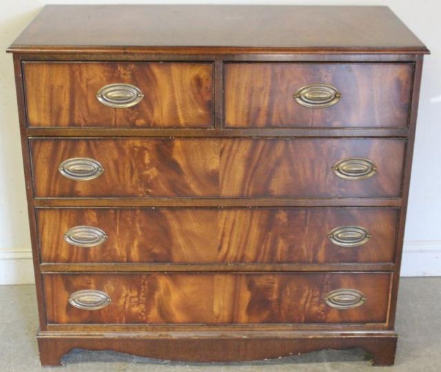 Georgian Style Reproduction Chest With 15e488