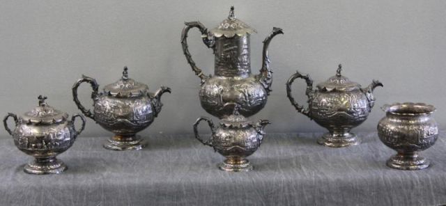 Magnificent 6 Piece Bailey Chinoiserie