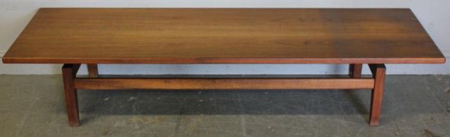 Jens Risom Walnut Coffee Table From 15e540