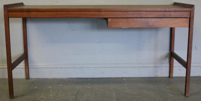 Midcentury Desk With One Drawer.From