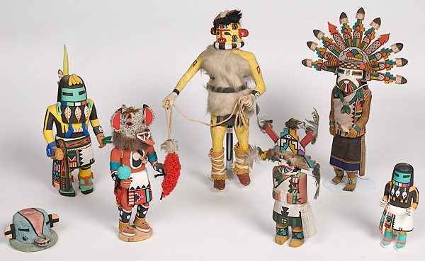 Collection of Hopi Katsinas lot 15e58b