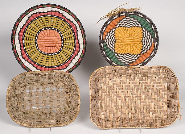 Hopi Third Mesa Wicker Baskets