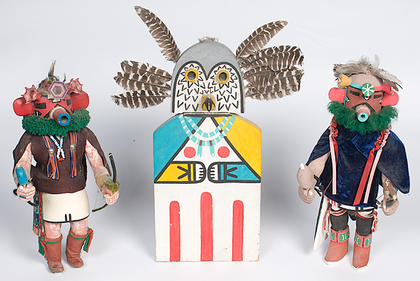 Hopi Katsina Eagle Dancers PLUS lot