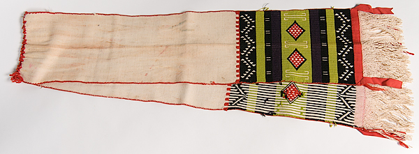 Hopi Brocaded Dance Sash hand-woven