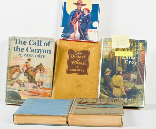 Zane Grey Western Titles Lot of 6. Grey