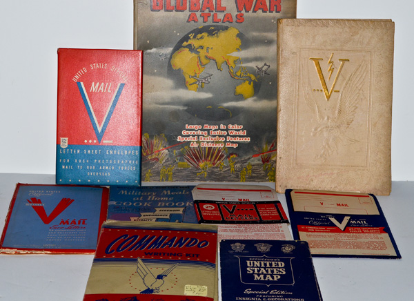 US WWII Homefront Items Lot of Nine