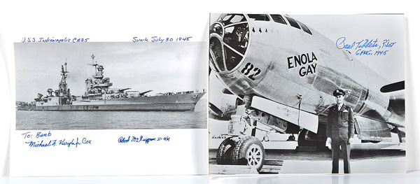 US WWII Autographs Lot of Three
