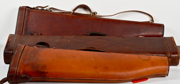 Leg o Mutton Leather Shotgun Cases