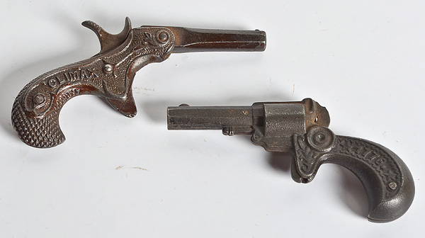 Cast Iron Cap Pistols Lot of Two 15e830