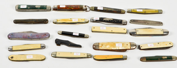 Antique Pocket Knives Lot of Twenty