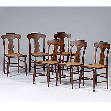 Rosewood Grained Chairs American