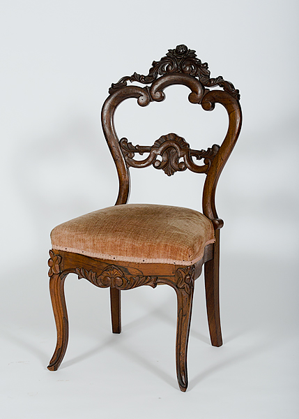 Rococo Revival Side Chair American