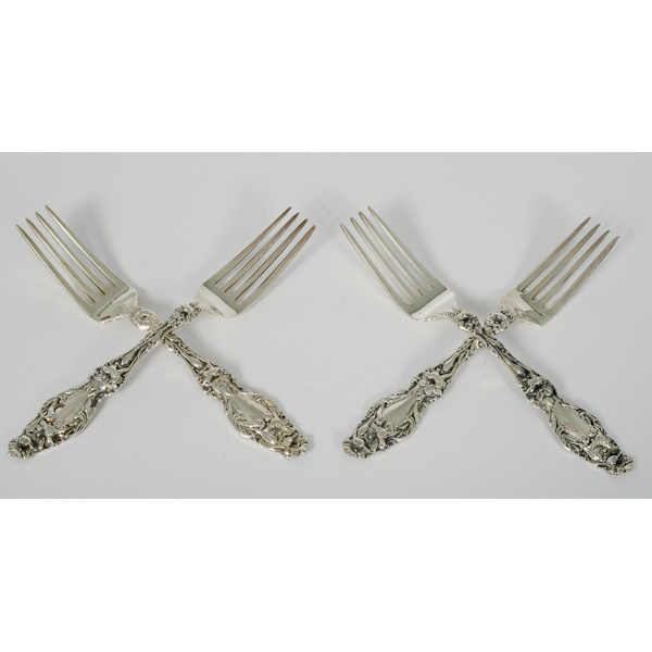 Gorham Sterling Forks Set of four 15e889