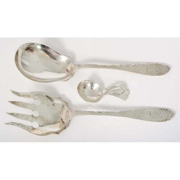 Arts & Crafts Sterling Serving Set Plus