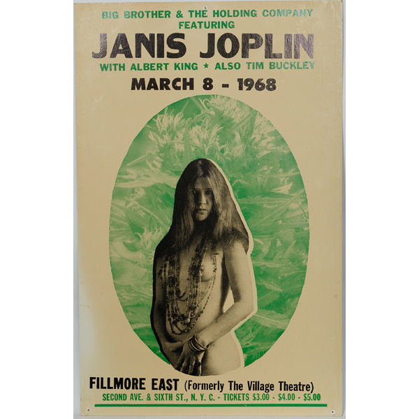 Two Janis Joplin Concert Posters 15e8ef