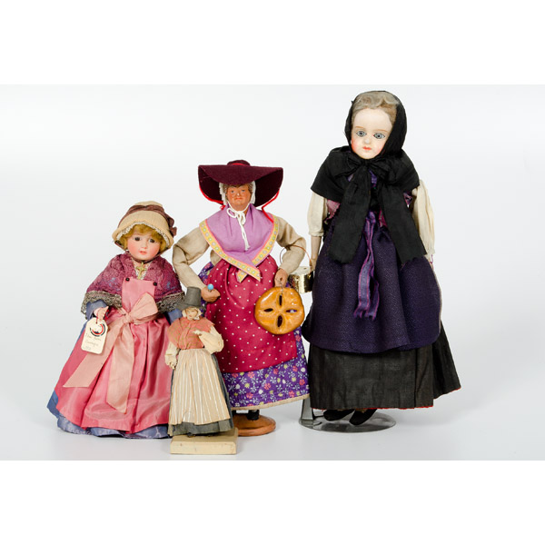 French Character Dolls Plus France and