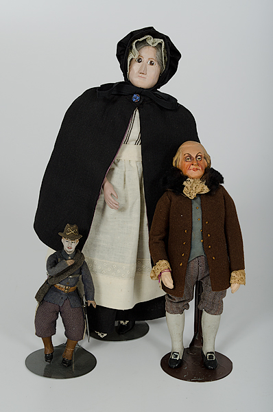 Benjamin Franklin Character Doll Plus