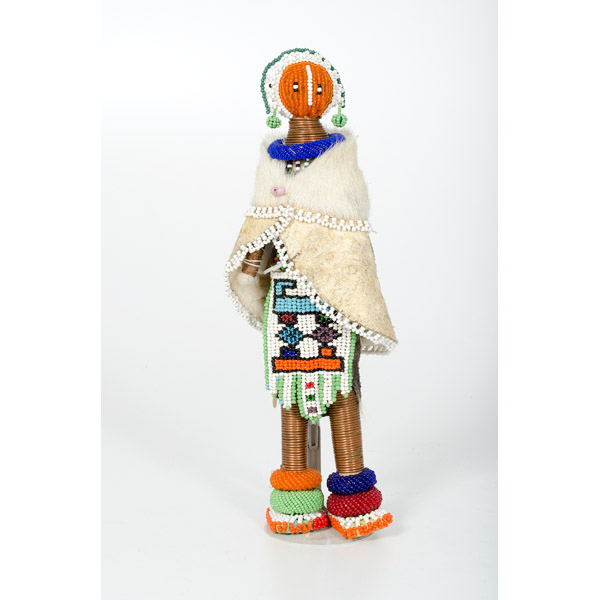 African Ndebele Initiation Doll 15e962