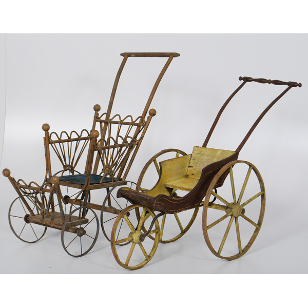 Doll Carriages American 19th century.