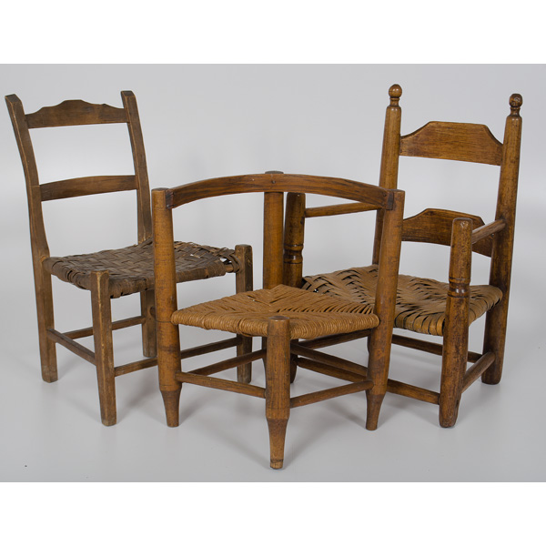 Childs Chairs American ?19th century.