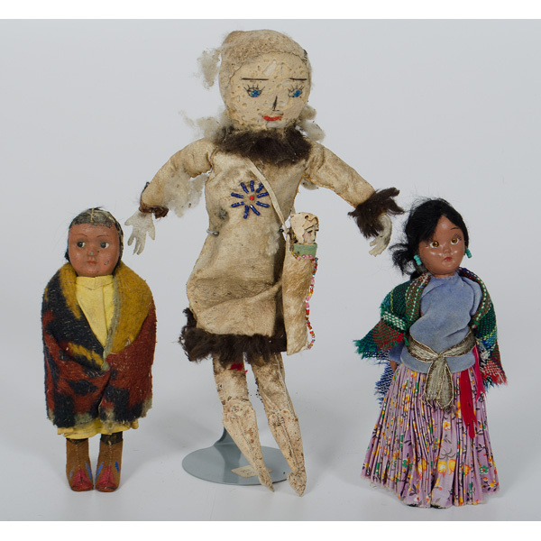 Ethnic Indian Dolls Three dolls