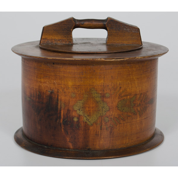 Continental Treenware Lidded Box Continental