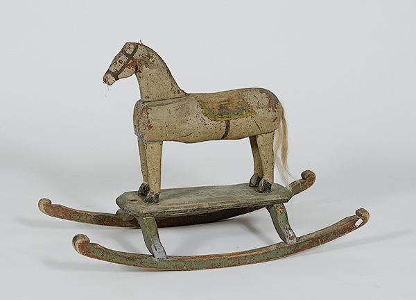 Wood Rocking Horse Continental early