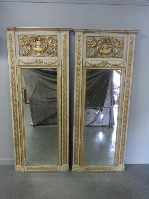 Pair of 18 19th C Paint Gilt 15eb29