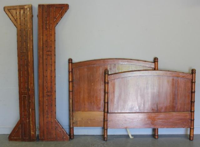 19th Century Faux Bamboo Bed From 15eb2b