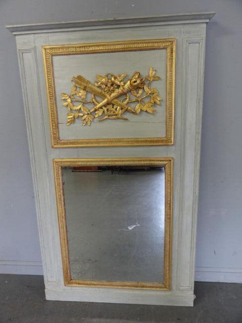 19th C. Paint & Gilt Decorated