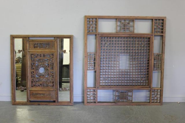Antique Asian Re-Purposed WoodworkIncludes
