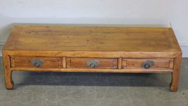 Antique Vintage Chinese 3 Drawer