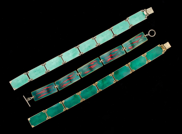 Sterling Enamel Bracelets Collection