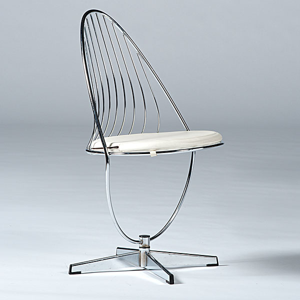 Dahlens Dalum Chrome Wire Chair 15ece8