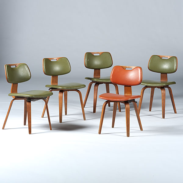 Joe Atkinson Side Chairs for Thonet 15ece9