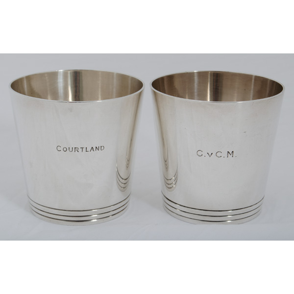 Tiffany & Co. Sterling Beakers